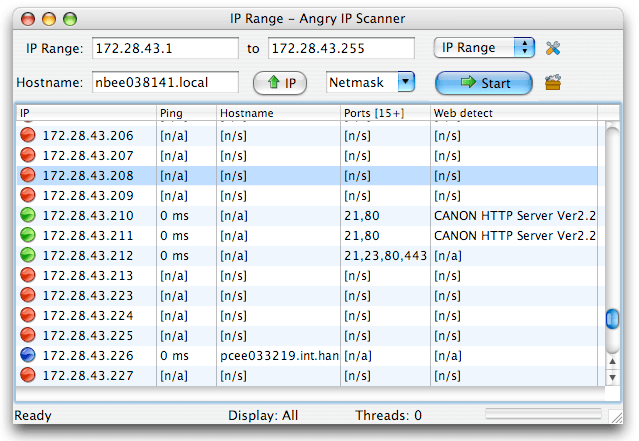 Angry IP Scanner for Mac PC